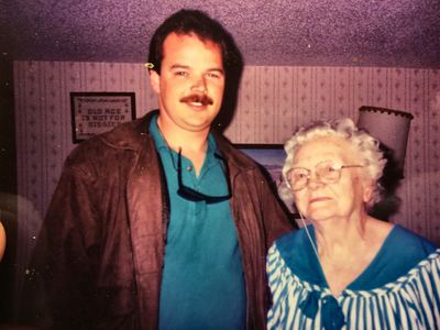 Benjamin and Granmama (Anne)