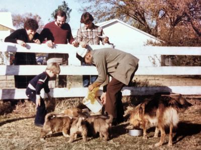 Kathy, Tom, Benjamin, Thel and Ryan in Azle