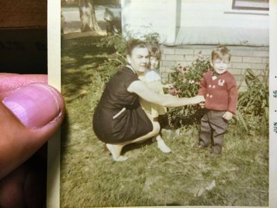 Louise, Gina and Benjamin, June ’66