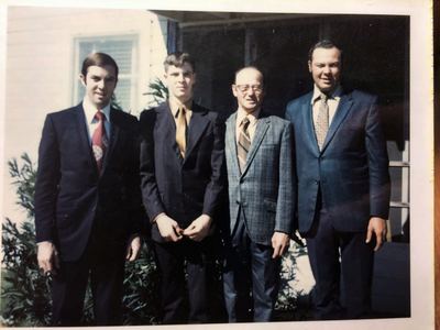 Tom, Richard, Thel and Ben