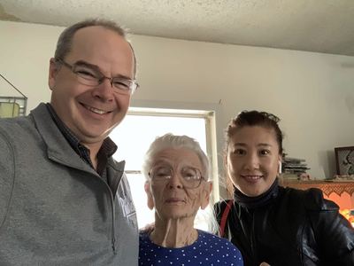 Benjamin, Louise and Lisa, December 14, 2018