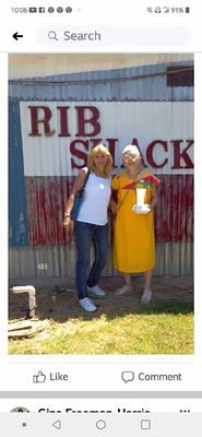 Gina and Louise, Granbury Rib Shack