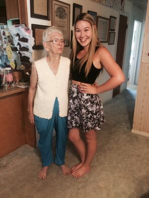 Louise and Kendra, July 1, 2015